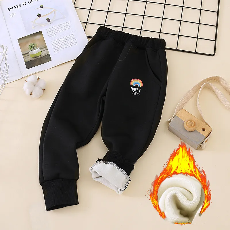 Pantalones de chándal en lana para niños – Otoño e Invierno - imagen 2