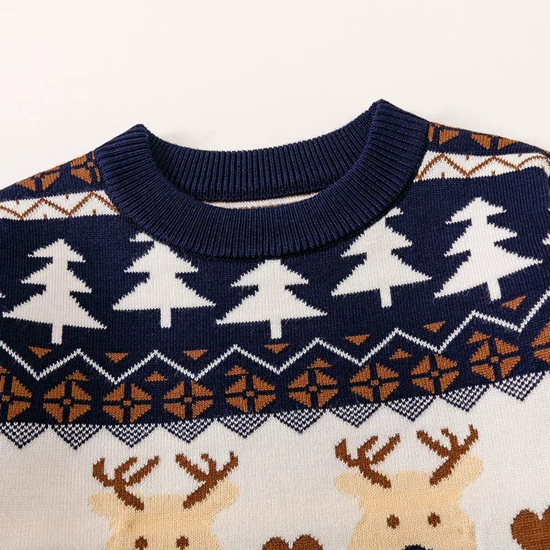 Jersey navideño infantil de manga larga con dibujos festivos - imagen 4