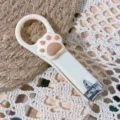Beige cat paw