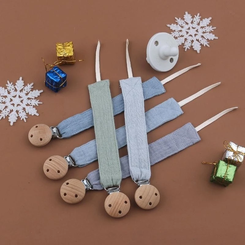 M76C 5pcs Paciente bebé Baby Clip Cadena Soporte soporte pezón para pezones Regalo juguete para niños pequeños - imagen 3