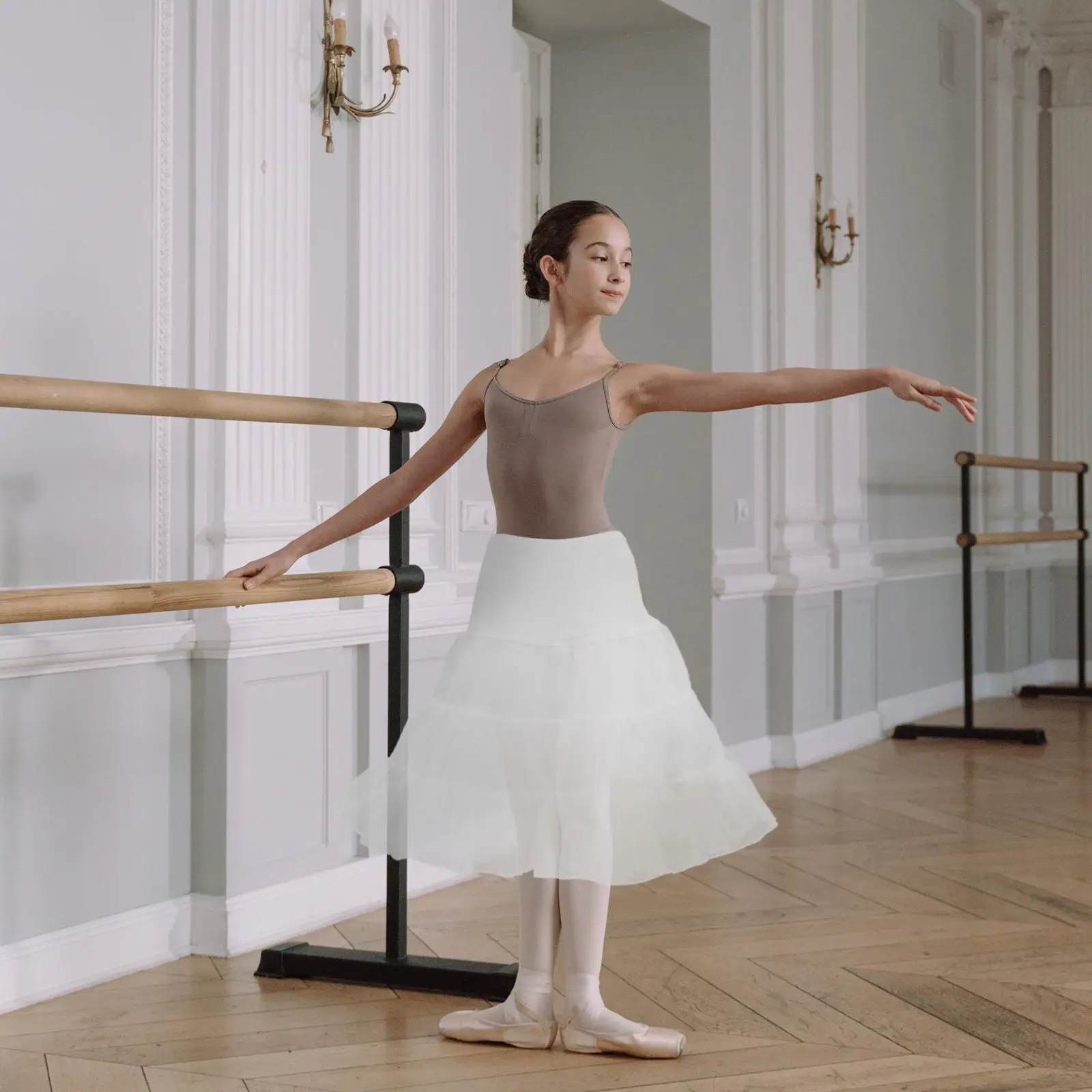 Falda enagua para mujer, tutú corto, enagua, vestido de novia sin agujeros, moldeador elegante, espectáculos de actuación, Cosplay - imagen 3