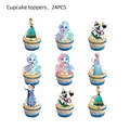 24pcs Cake toppers