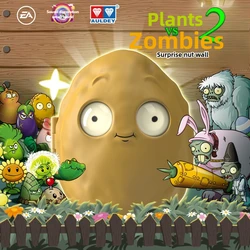 Caja ciega Plants vs. Zombies 2 - ¡Attaque de Zombies! Surprise Nut Wall Coleccionable, juguete y juego oficial genuino para niños Merch