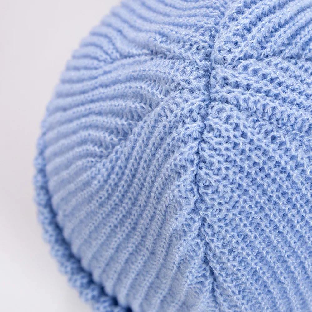 Gorros de turbante para bebé en punto de otoño-invierno - imagen 3