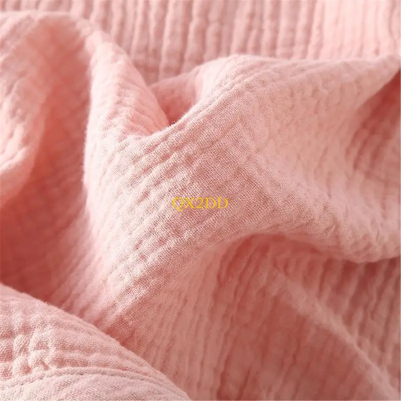 Toalla baño con capucha con capucha algodón QX2D para bebé transpirable capa capa capa suave y absorbente para - imagen 2