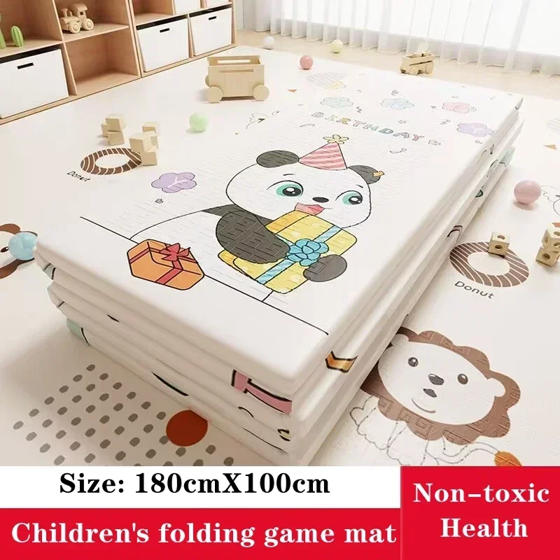 Alfombra plegable para juegos de bebés – Educativa y trepadora - imagen 5