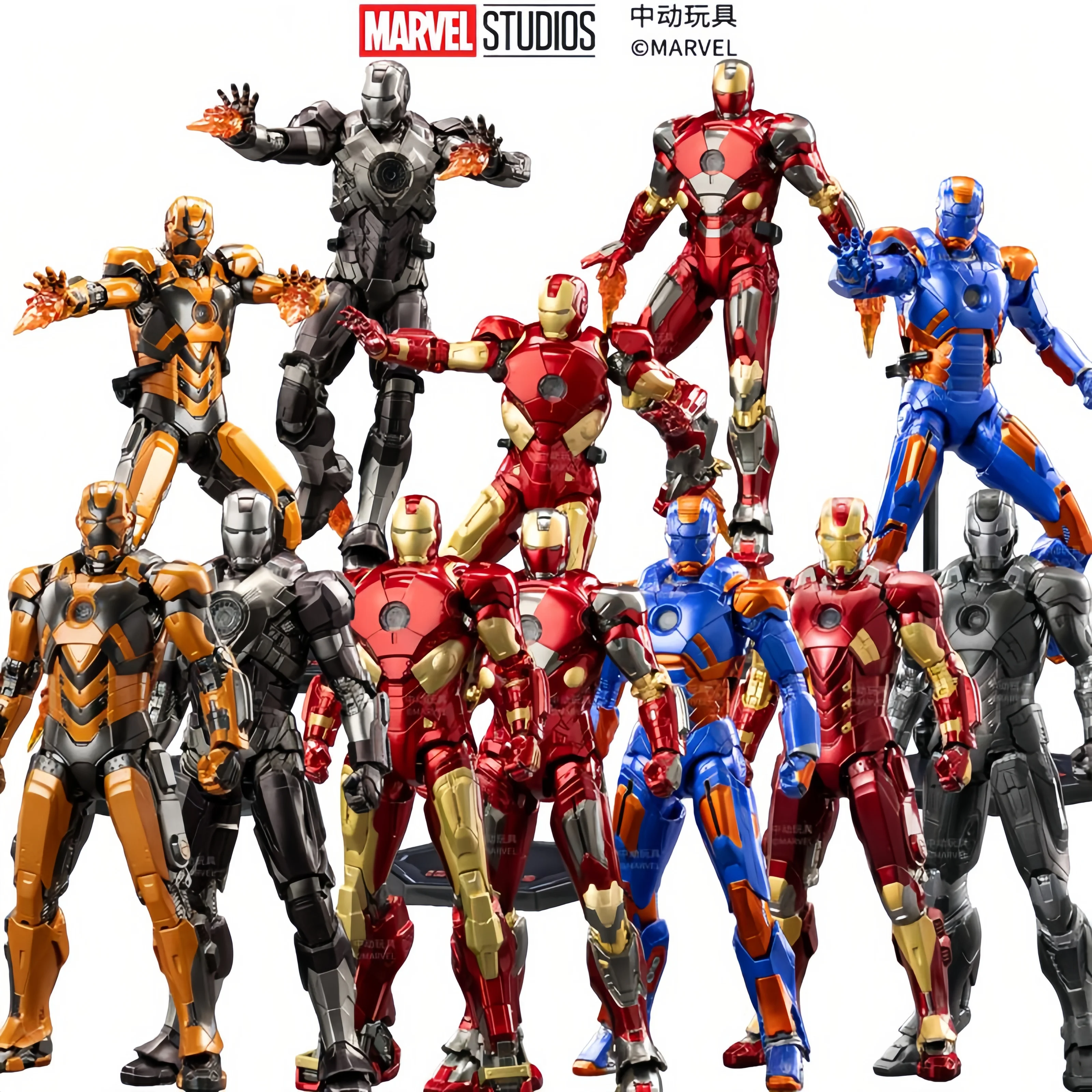 ZDToys figura de acción Iron Man Los Vengadores coleccionable - imagen 5