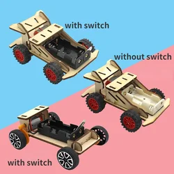 Pequeño estudiante de carreras tecnología Diy pequeña producción Material ensamblado a mano bolsa modelo de juguete