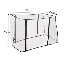 Protección UV para remolque de bebé - cubierta cómoda para camping familiar