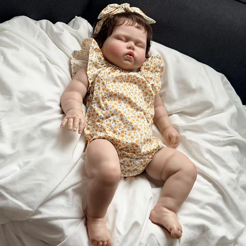 Pickle muñeca reborn realista con pelo enraizado - imagen 5
