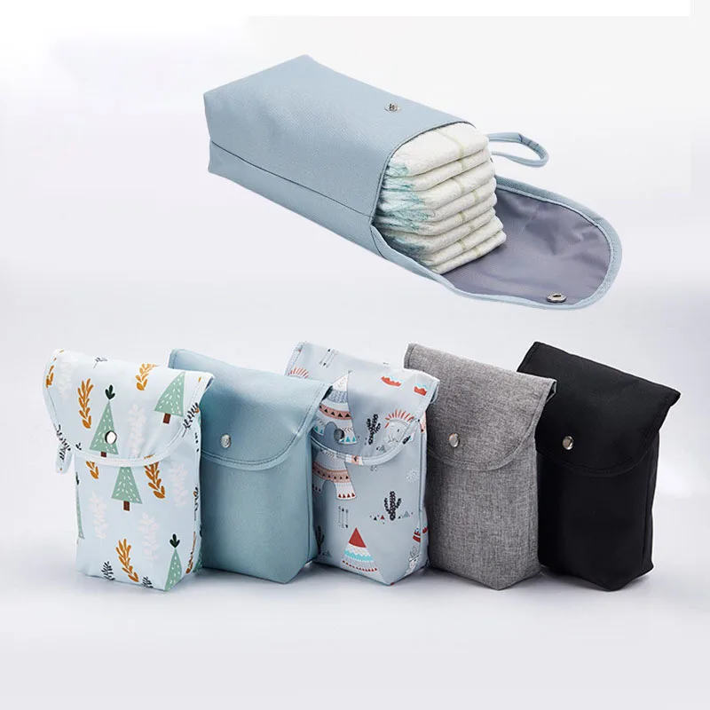 Bolsa de pañales para bebés reutilizable, impermeable, organizador de almacenamiento para mamás, mochila de pañales de viaje para cambiarse de bebé, accesorios para el cuidado del bebé