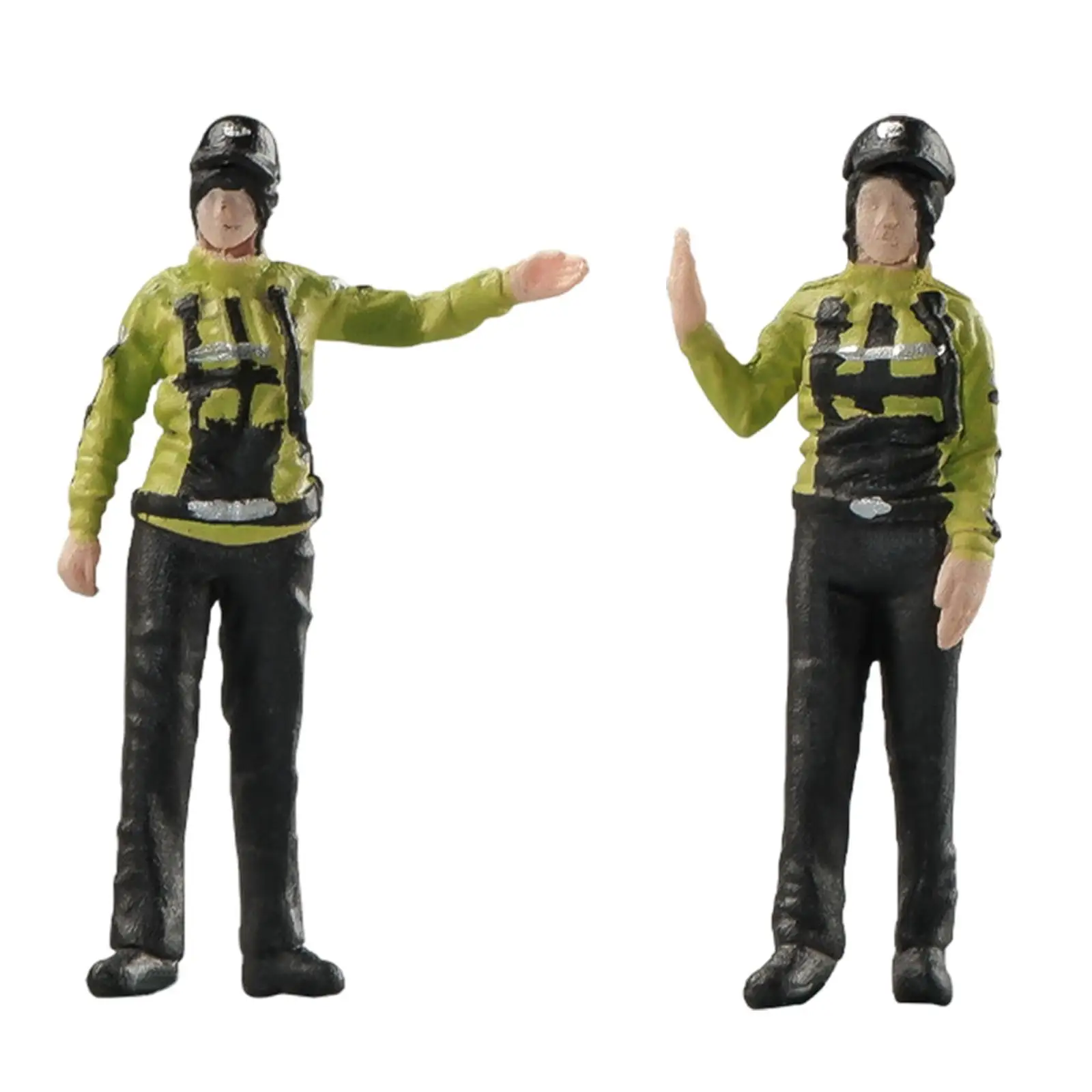 1/64 Scale Miniature Figure Pretend Play Toy Resin Hand Painted Figurines