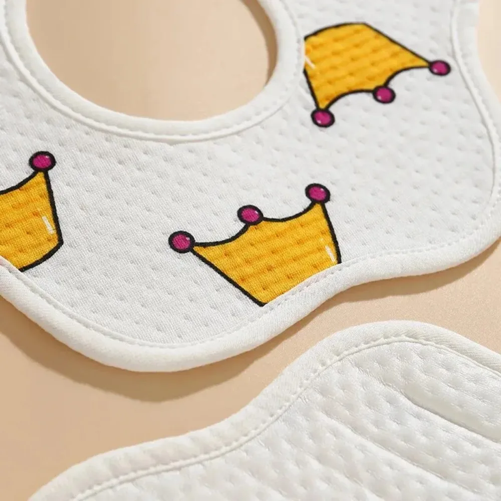 Babero impermeable de algodón para bebés – Suave y absorbente - imagen 5