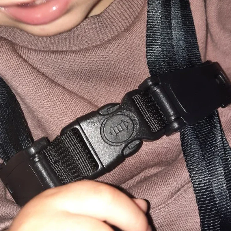 Hebilla de seguridad para coche de bebé, Clip para el pecho, correa antideslizante, correa de seguridad para bebé, cinturón para niños, correa de seguridad, accesorios para coche - imagen 5