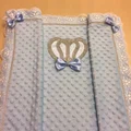 Blue bow Crown 