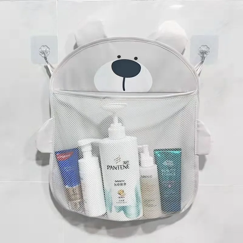 Organizador colgante para baño con motivos animales – Cesta de juguetes - imagen 4