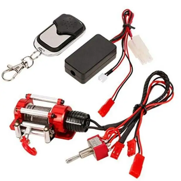 Climbing Car Model Winch Professional Easy to Install with Remote Controller