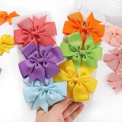 Lazo elástico de cinta para pelo de niña – Moña adhesiva con lazada