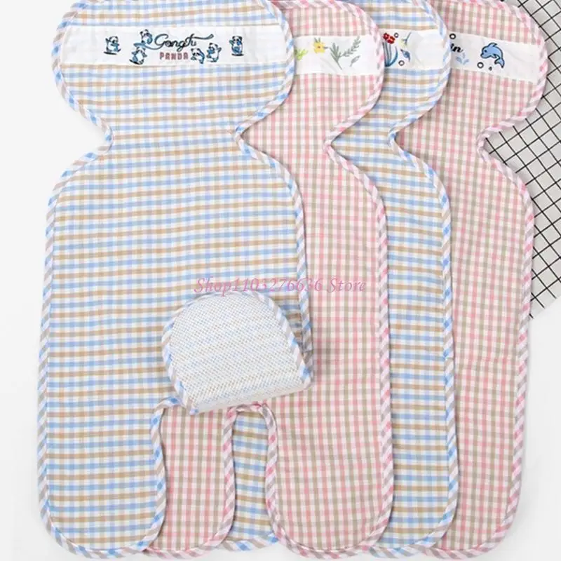 Forro R6FD para cochecito bebé, almohadilla refrescante, cojín para bebé, almohadilla transpirable, suministro infantil, para - imagen 5