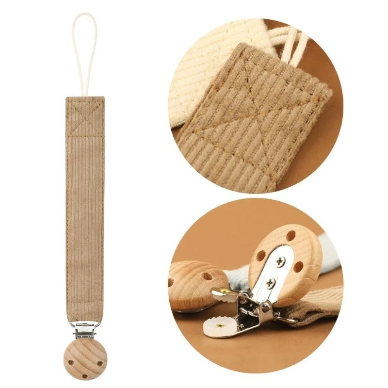 Clip para chupete bebé M76C, elegante soporte para chupete para recién nacido, Clip para chupete colorido - imagen 3