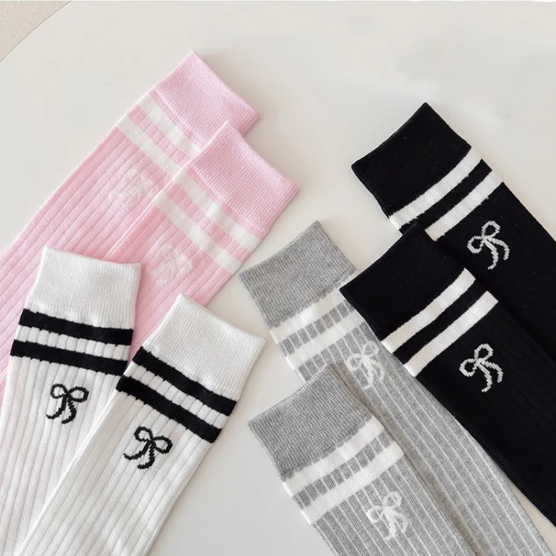 Calcetines largos de algodón para niños - Primavera y otoño - imagen 3