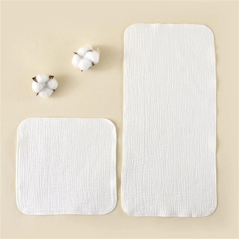 25x25cm 25x50cm bebé 4 capas de gasa de algodón puro toalla pequeña toalla para la cara toalla cuadrada toalla para la boca paño de baño para bebé - imagen 2