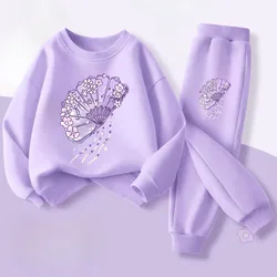 Conjunto deportivo infantil para niña con jersey y pants
