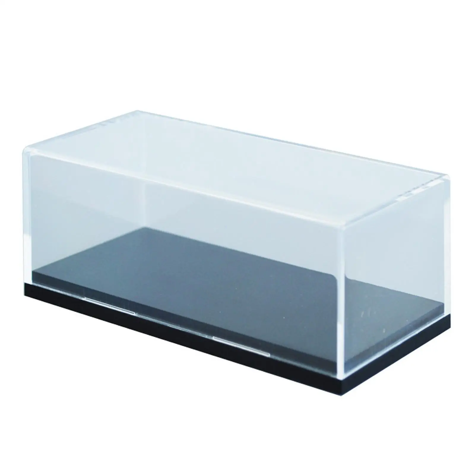 Acrylic Display Case Assemble Collectibles Box for 1/64 Model Cars Dolls