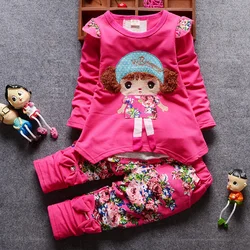 Conjunto infantil de algodón primavera-verano para bebé