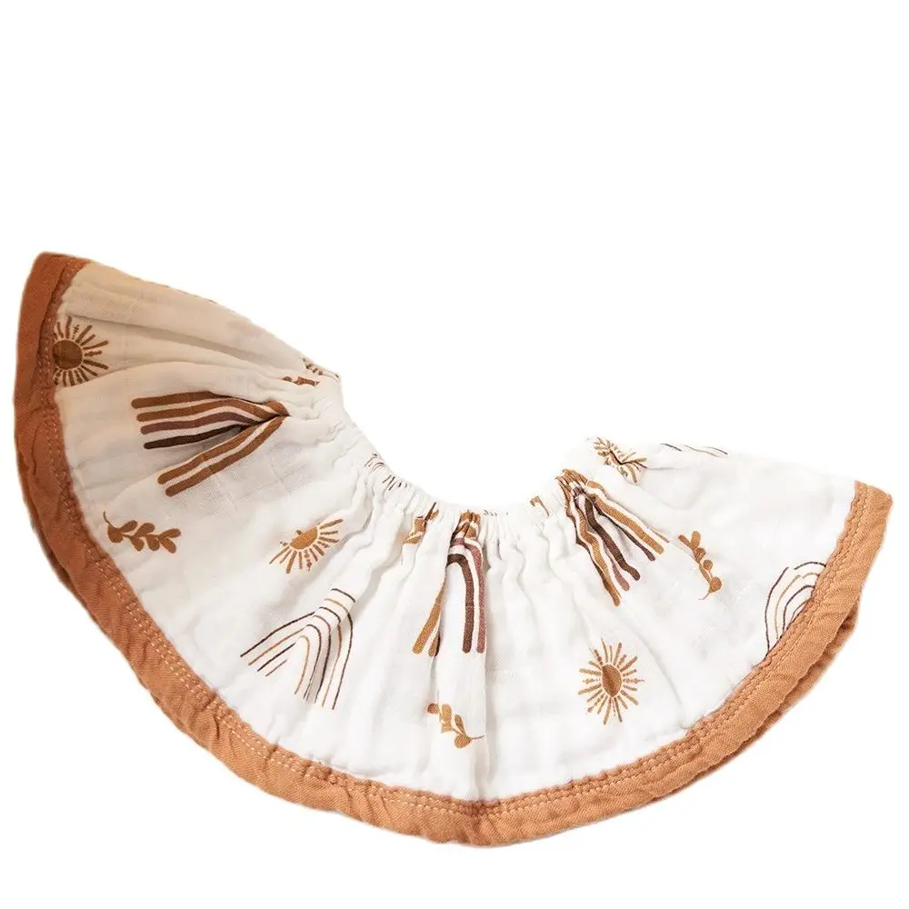 HappyFlute One Piece 360 °   Baberos unisex suaves y absorbentes con diseño de jersey elástico de algodón de bambú con rotación de grados y doble estampado