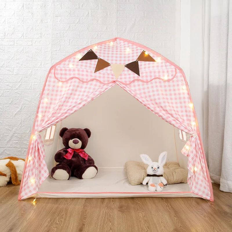 Tienda de cama para niños, tiendas de juguetes para niños, tienda de juegos para niños, dosel para cama, espacio de privacidad, dormitorio, tiendas de sueños, tienda de juegos interior - imagen 4