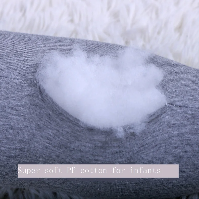 PANGDUBE Parachoques para cuna de cocodrilo de 200 cm, juego de almohadas para parachoques para cama de bebé, decoración suave para guardería, riel de seguridad para cama de recién nacido - imagen 5