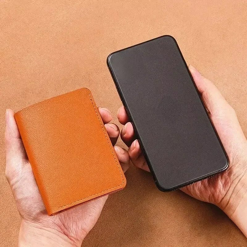 Cartera de cuero PU para mujer - Monedero con cierre cerrojo - imagen 3