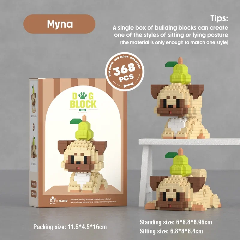 368pcs