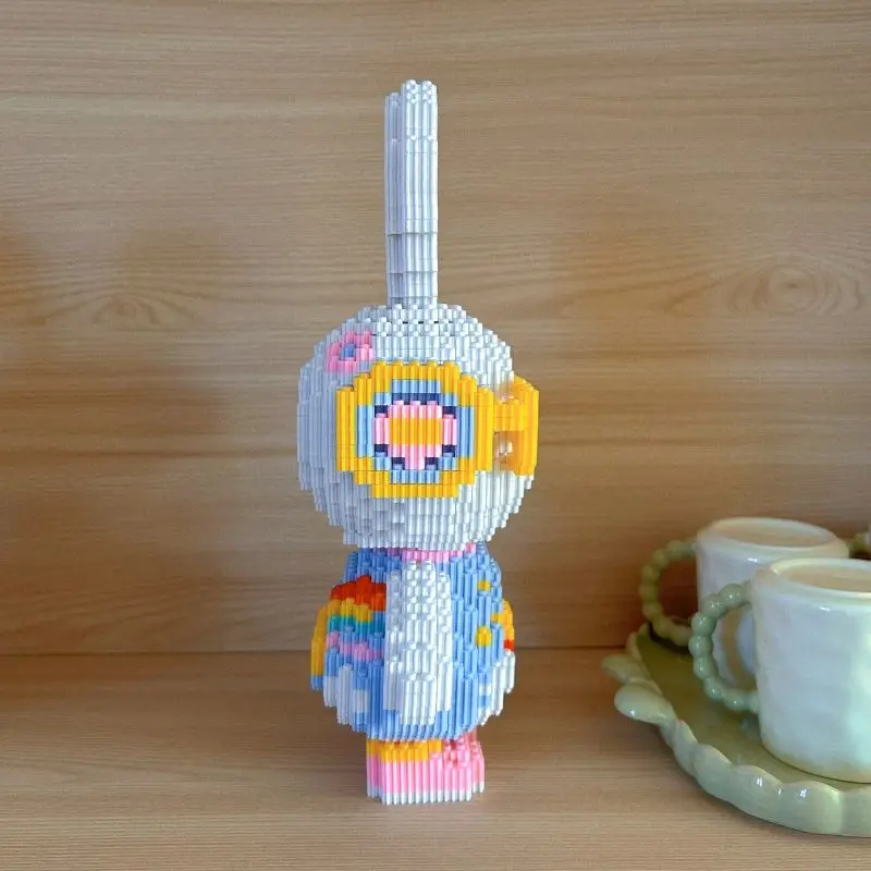 Puzzle infantil 3D desmontable – Conejo de construcción - imagen 5