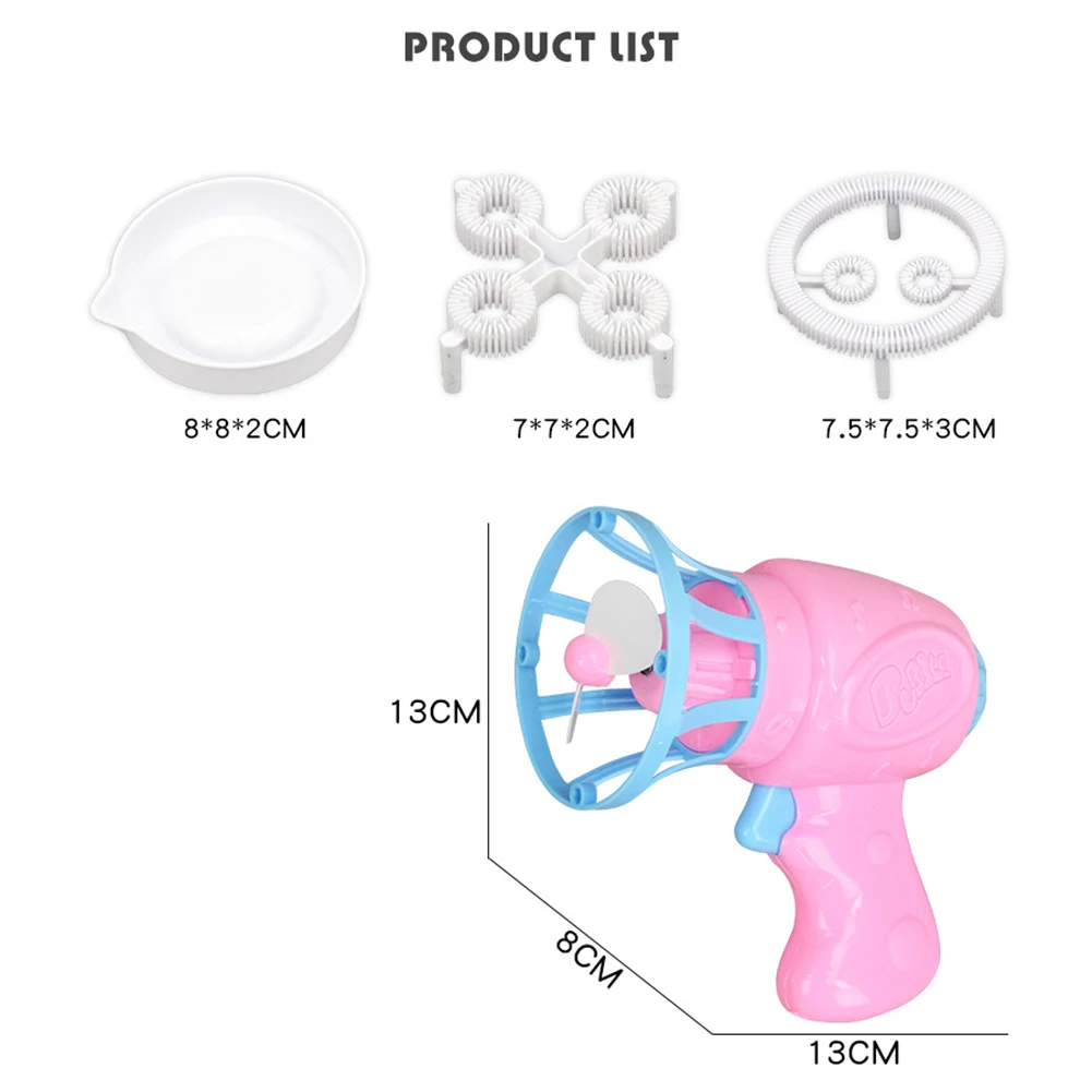 Máquina de burbujas automática 2 en 1 para niños y niñas - imagen 3
