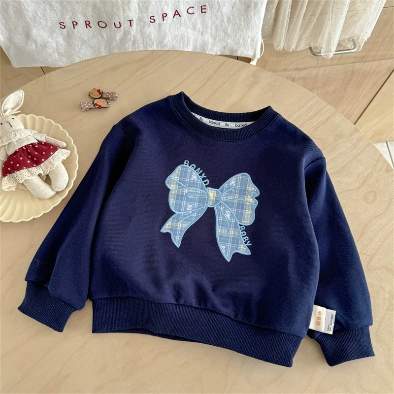 Sudadera de primavera para niña con estilo princesa, jersey suave - imagen 3