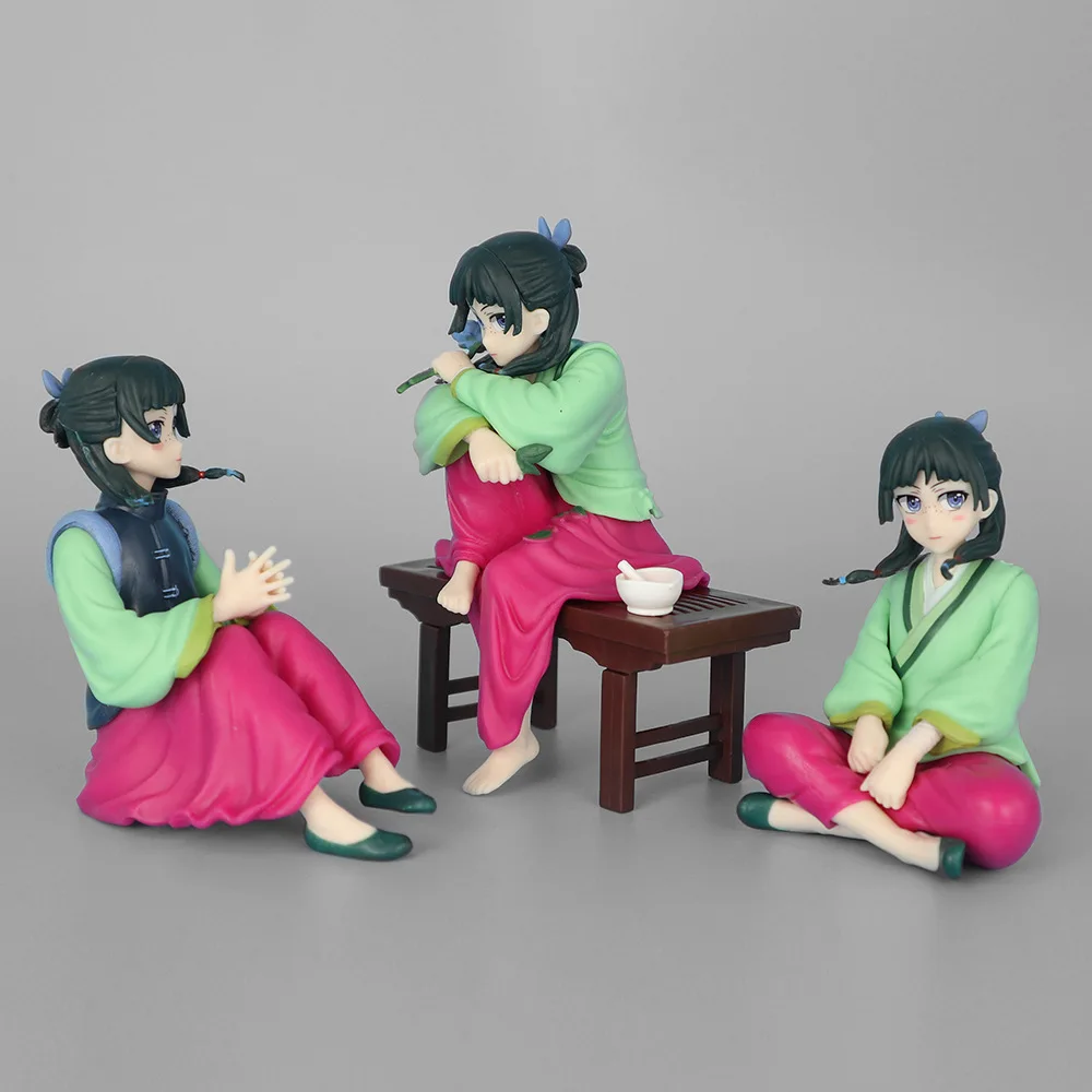Figuras de Anime The Apothecary Diaries, modelo de PVC MaoMao y mesa, figuras de acción de chica bonita, juguetes para niños, regalo para seguidores - imagen 4