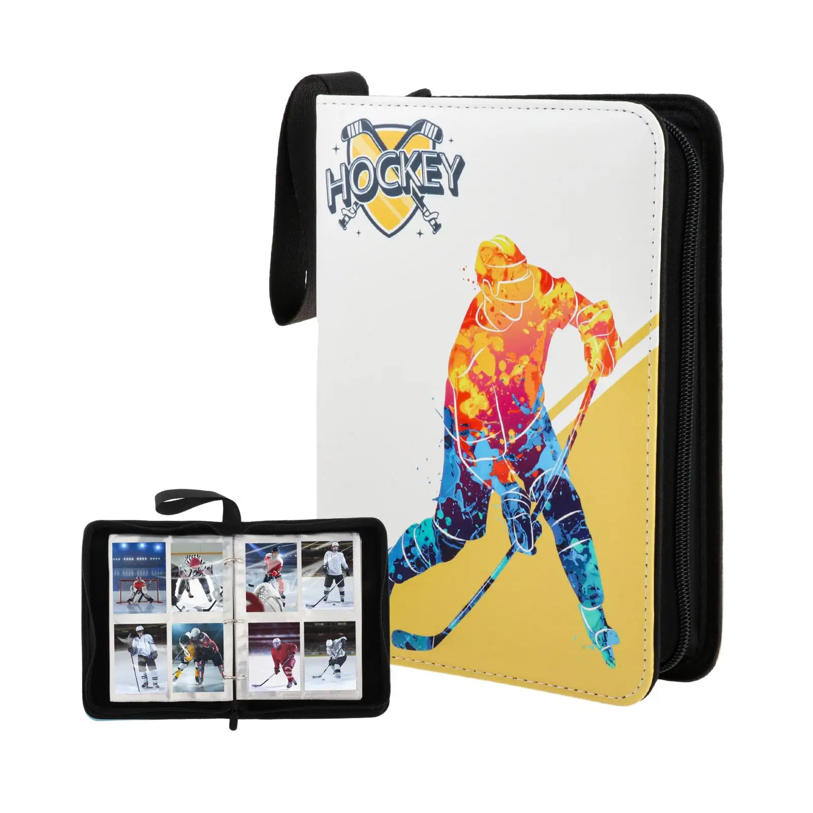 Collector Storage Album Hockey Card Binder for Sport Cards Sport TCG Cards