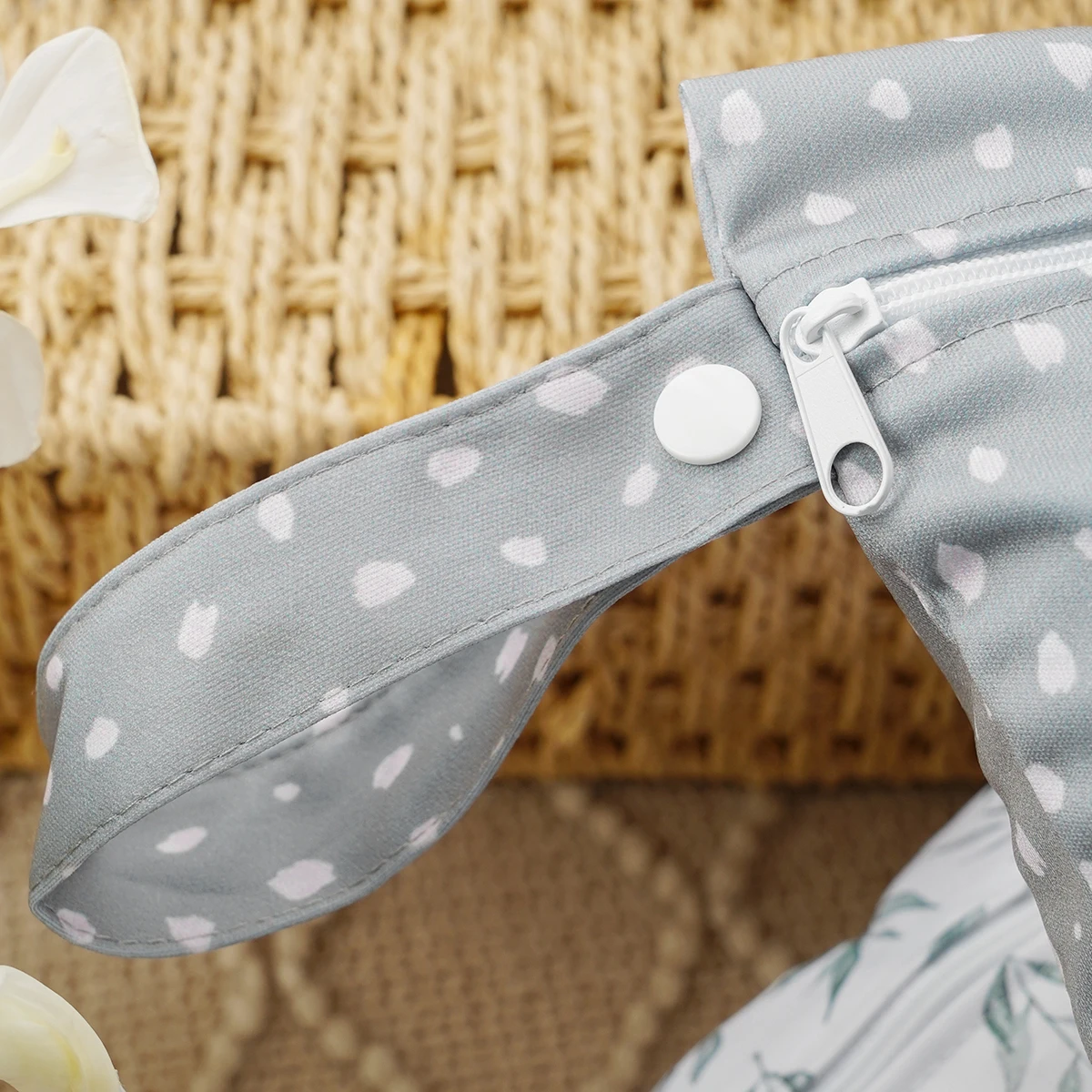 Elinfant-bolsa portátil de secado húmedo, 3 piezas, lavable, reutilizable, impermeable, bolsa de almacenamiento multifuncional - imagen 3