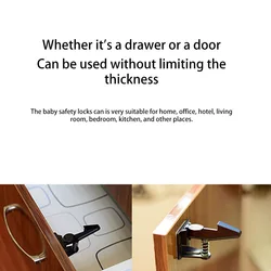 Cerraduras de seguridad para bebés – Protectores de muebles sin perforaciones