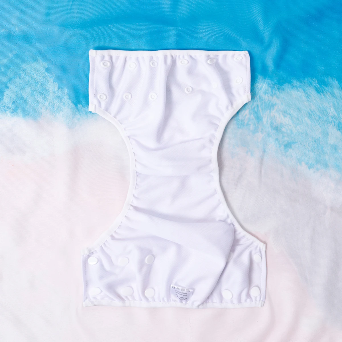 HappyFlute-pañales de natación reutilizables para bebé, traje de baño de dibujos animados para niños y niñas, pantalones de pañal de natación ajustables para verano, 1 unidad - imagen 5