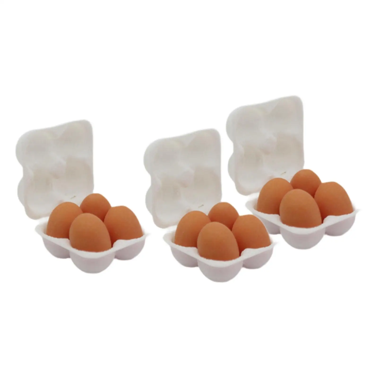 Dollhouse Miniature Egg Tray 1/12 Small for Restaurant Kitchen Boys Girls