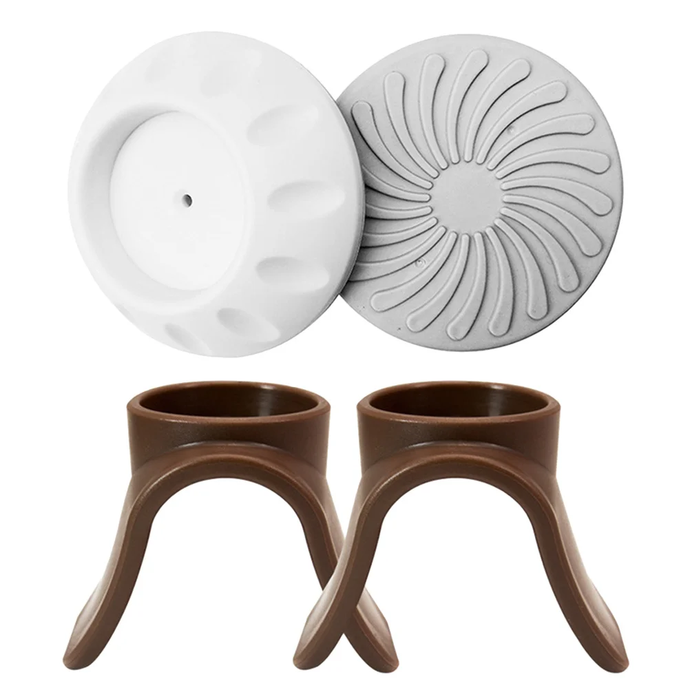 Almohadillas protectoras de pared para bebé, amortiguador de seguridad para mascotas, taza de parachoques de pared para puerta, escaleras, valla, 4 Uds. - imagen 2