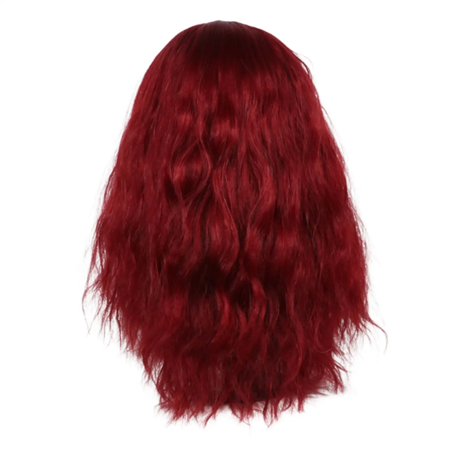 20cm BJD Doll Wig Air Supplies Heat Resistance Fiber Cute for 33-36cm Head Handmade Long Hair