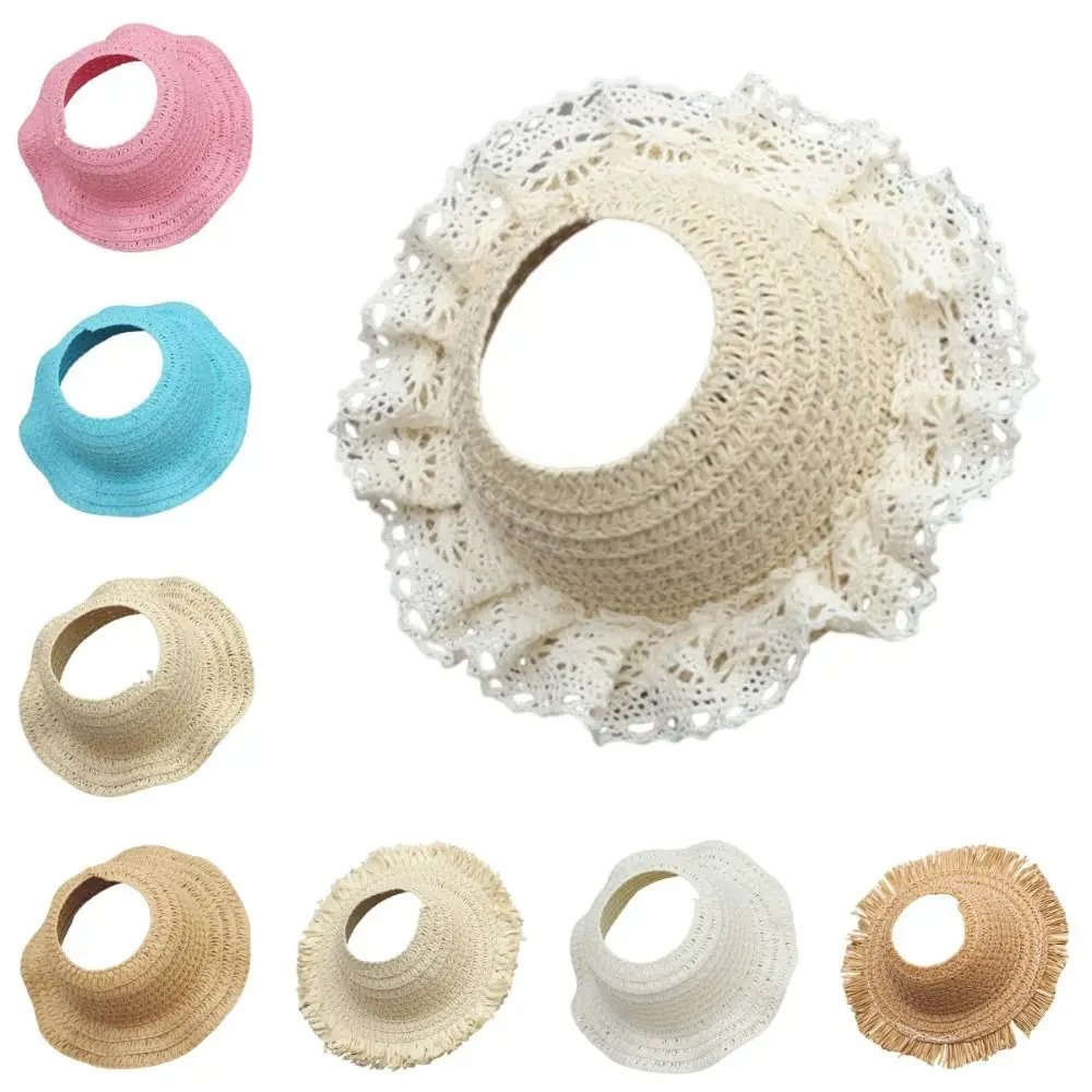 Moda para 17CM Labubu para sombrero Labubu hecho a mano reemplazo sombrero de pescador tejido DIY Mini muñeca accesorios de ropa - imagen 4