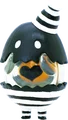 striped hat egg