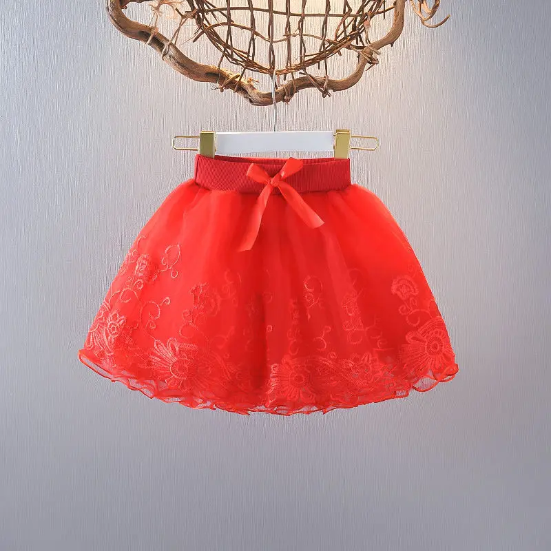 Falda de malla con volantes para niña – Verano - imagen 3