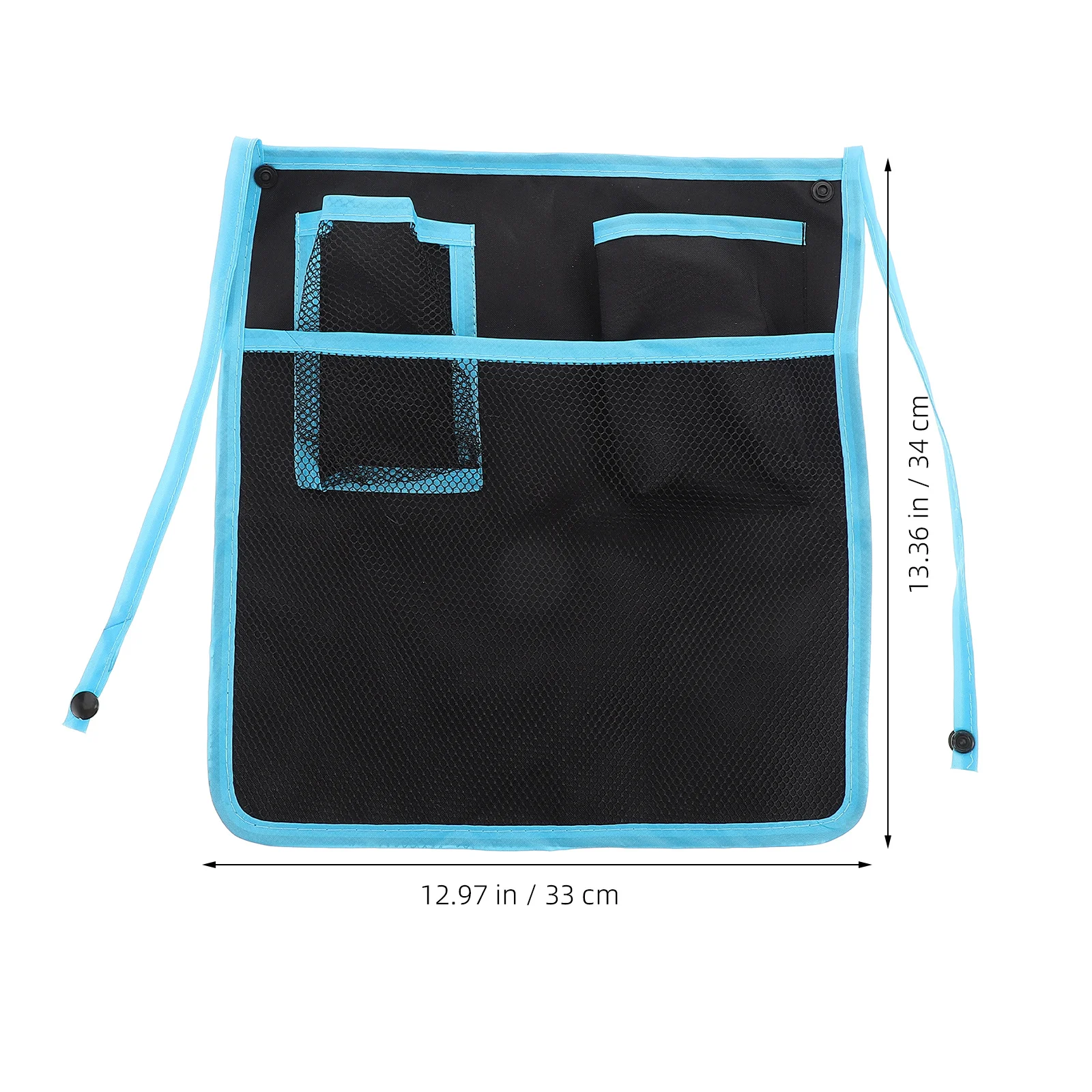 Bolsa colgante para cochecito de bebé, organizador multifuncional de gran capacidad, bolsa de almacenamiento portátil, accesorios esenciales para cochecito de bebé - imagen 3