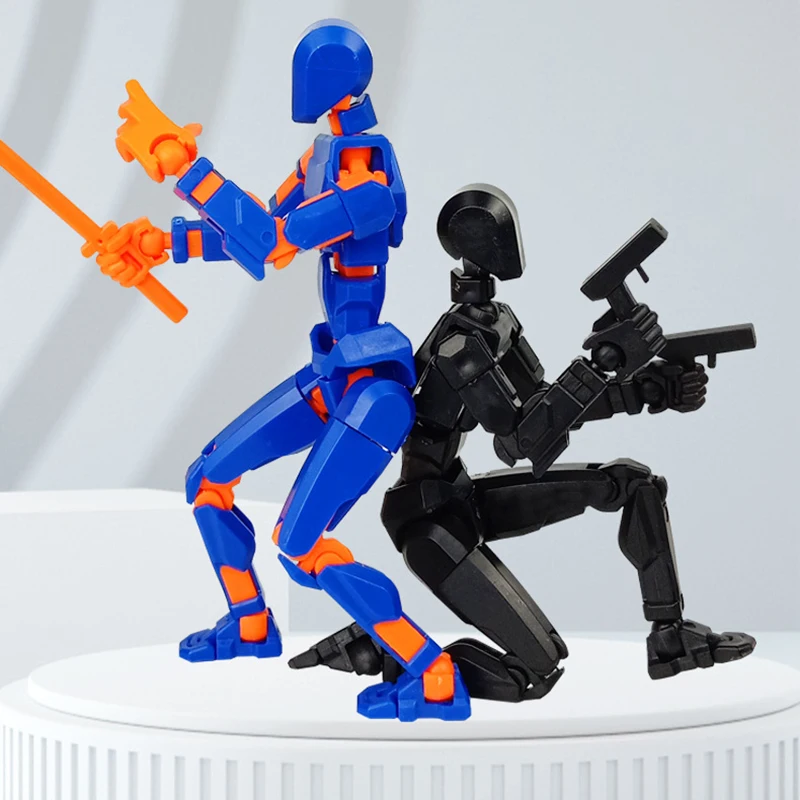 Figura de acción Titan articulada estilo Lucky – Juguete 3D - imagen 3